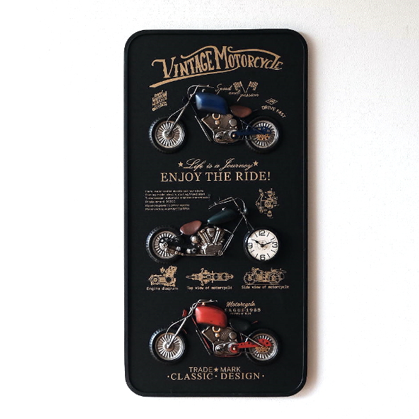 ヴィンテージ Moto Clock A