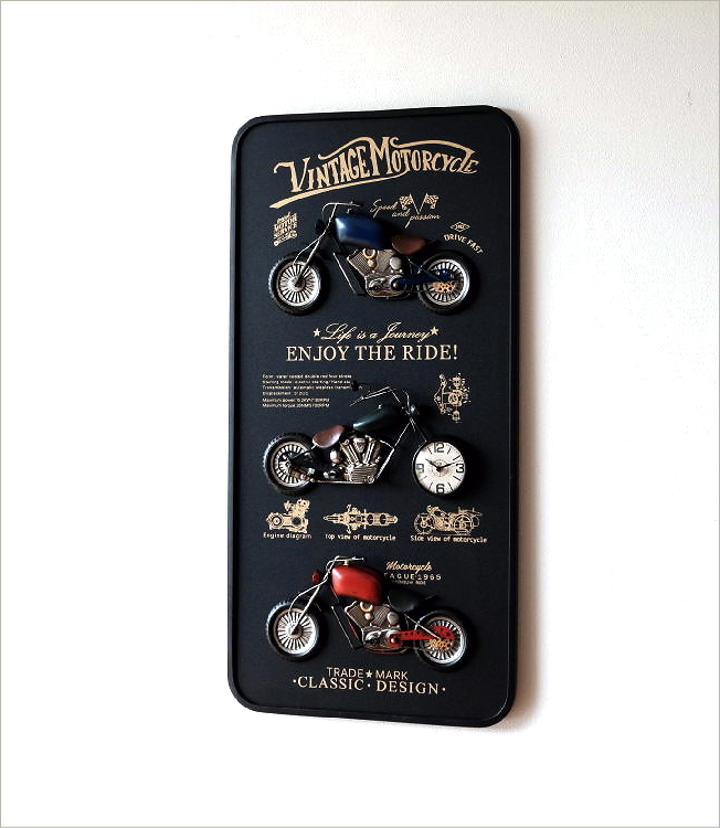 ヴィンテージ Moto Clock A(2)