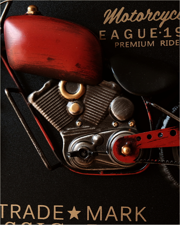 ヴィンテージ Moto Clock A(7)