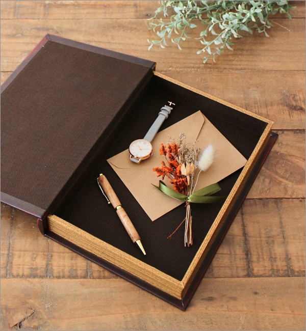 レトロなブックボックス ラージ(2)