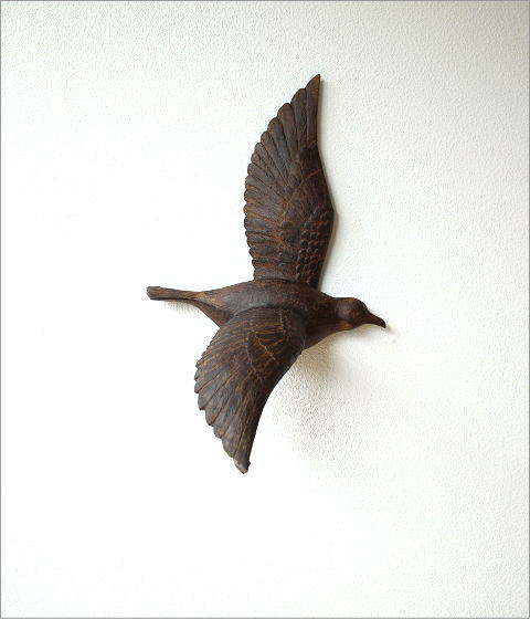 壁掛けインテリア 壁飾り 壁掛けオブジェ 鳥 雑貨 バード壁飾り A [toy5807] | ギギliving