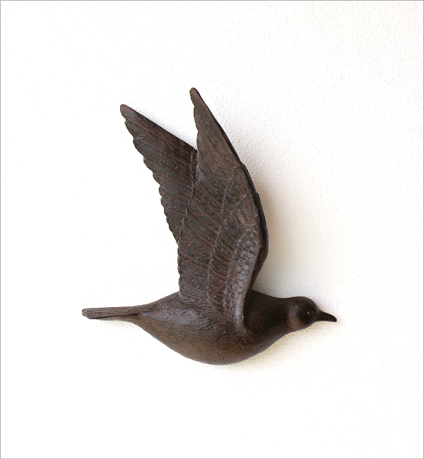 【美品】鳥　bird　バード　壁掛け　陶器　置物　インテリア　工芸品　A3116 732-1022-1165-7.jpg