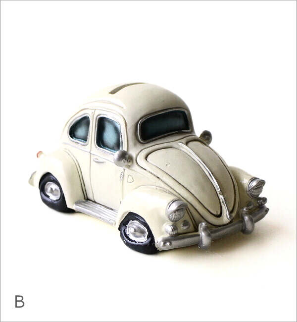 貯金箱 車 置物 オブジェ おしゃれ かわいい 500円玉 アンティーク