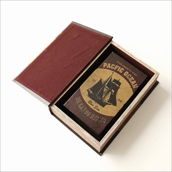 BOOK BOX 大・小 2個セット B(7)