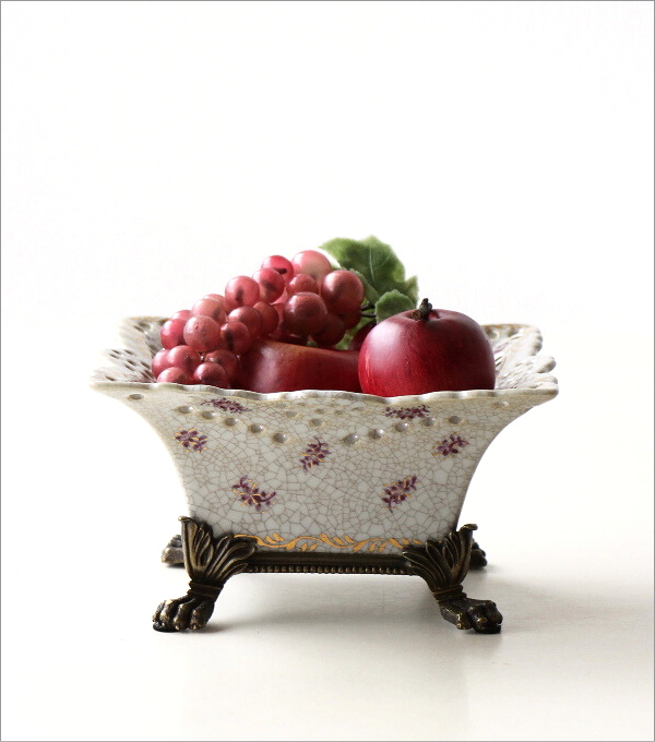 シノワズリなスクエアコンポート(1)