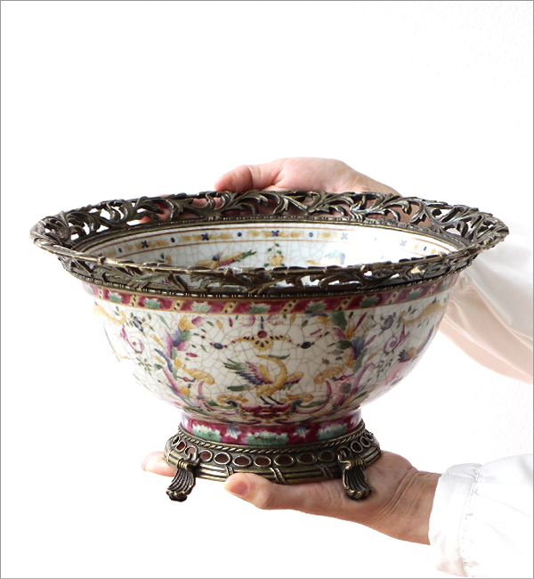 シノワズリなビッグコンポート(7)