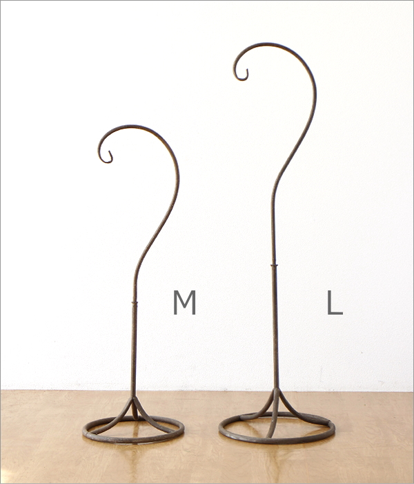 シャビーアイアンのハンギングスタンド M(6)