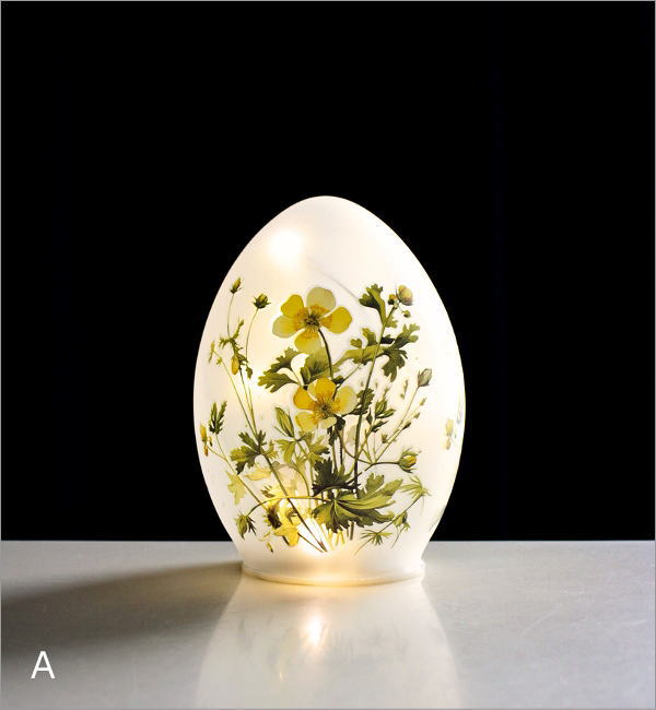 フラワーグラスランプ 4タイプ(6)