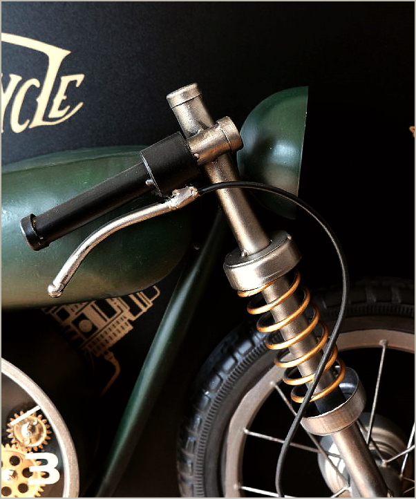 ヴィンテージ Moto Clock B(6)