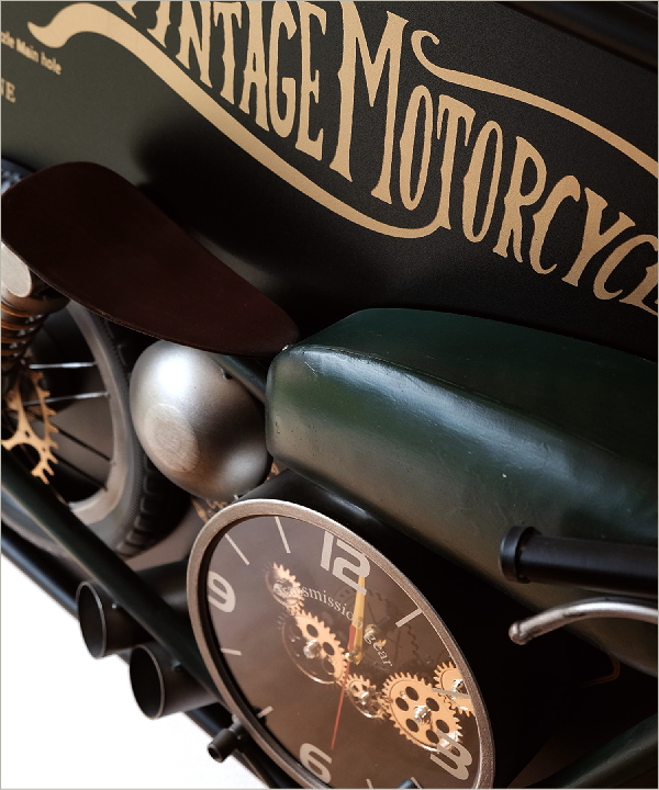 ヴィンテージ Moto Clock B(7)