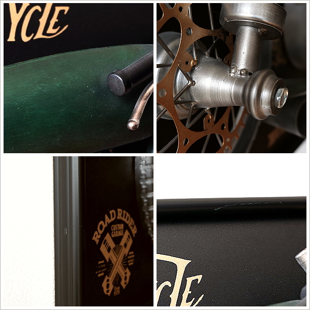 ヴィンテージ Moto Clock B(9)