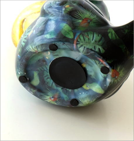 陶器のカラフル貯金箱 トリ(4)
