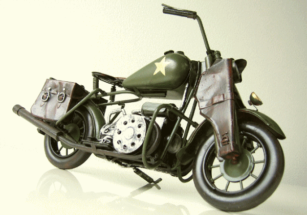 American Nostalgia バイクグリーン