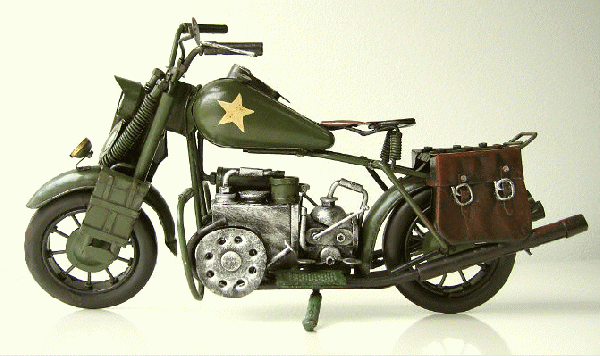 American Nostalgia バイクグリーン