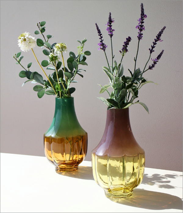 SWITCHING COLOR GLASS VASE 2カラー(1)