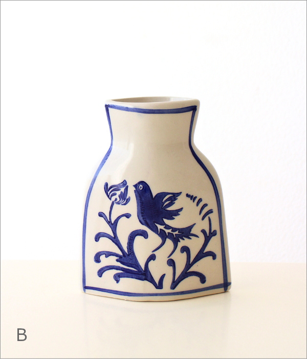 エキゾチックな磁器のフラワーベースS 3タイプ(7)