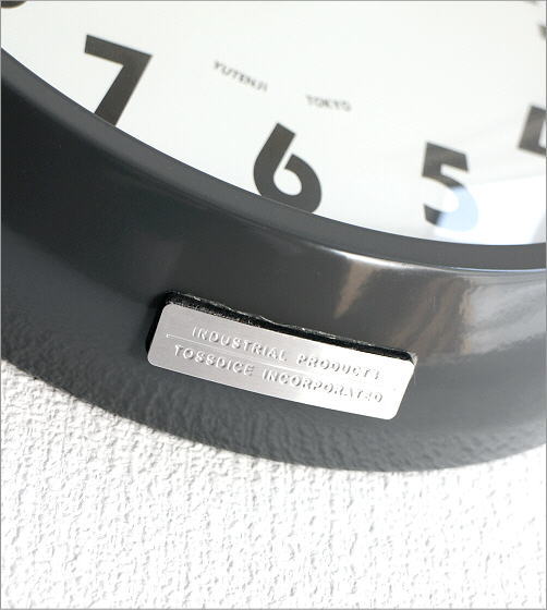 2HANDS WALL CLOCK グレイ(3)