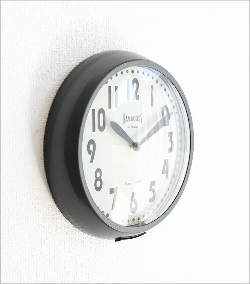 2HANDS WALL CLOCK グレイ(5)