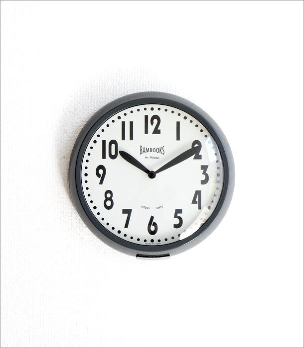 2HANDS WALL CLOCK グレイ(6)