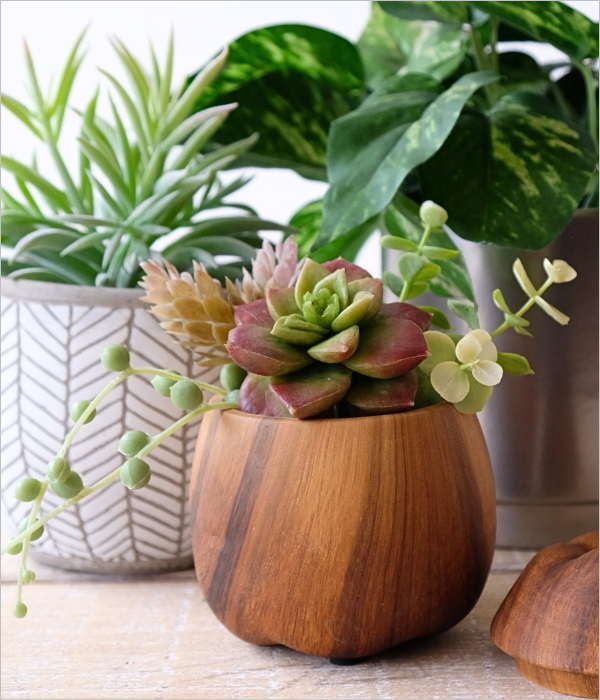 Wood Ceramic Jar 2タイプ(3)