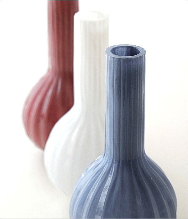MILK GLASS VASE フィグ 3カラー(3)