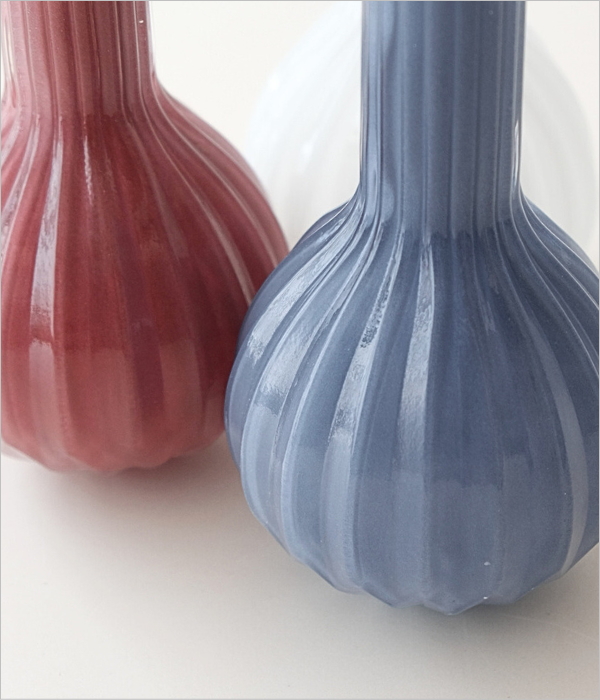 MILK GLASS VASE フィグ 3カラー(4)