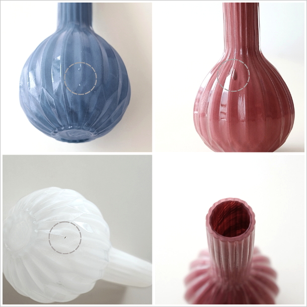 MILK GLASS VASE フィグ 3カラー(6)