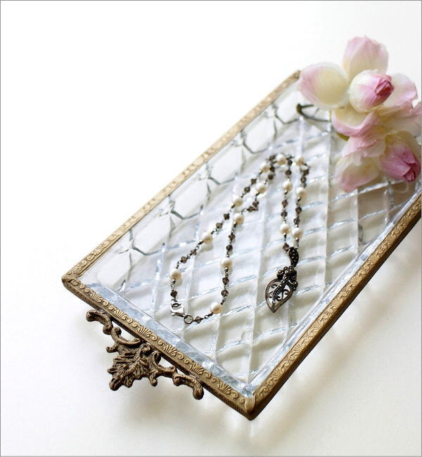 ガラスのクラシックミニトレイ(2)