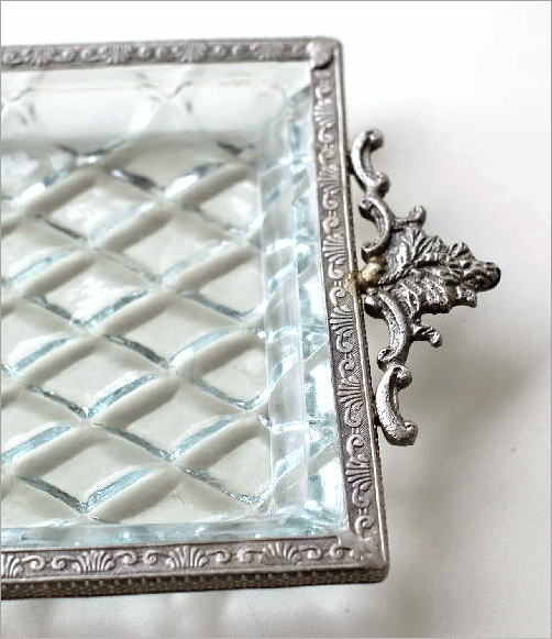 ガラスのクラシックミニトレイ(3)