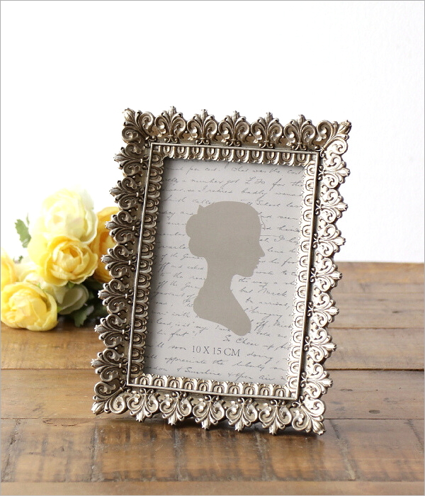 クラシックなフォトフレーム ロココレース(1)