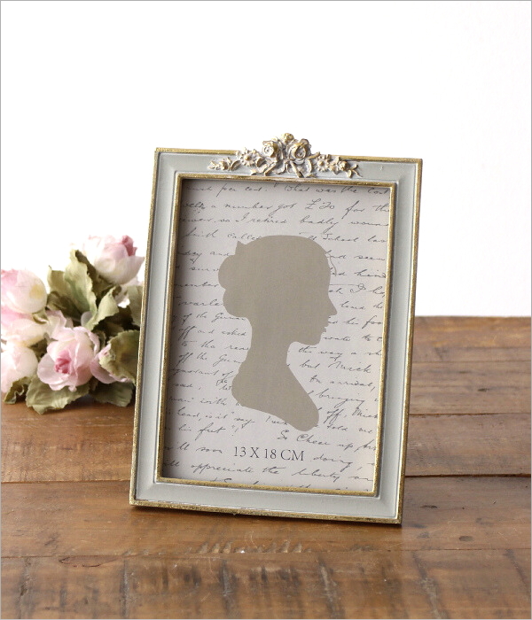 エレガントなフォトフレーム シンプルローズ(1)