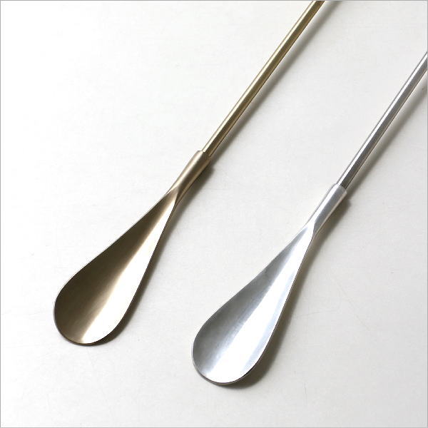 真鍮とウッドのロング靴ベラ ２カラー(3)