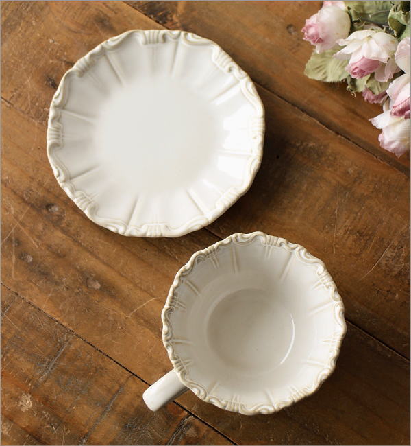 カップ＆ソーサー プリーツ(3)