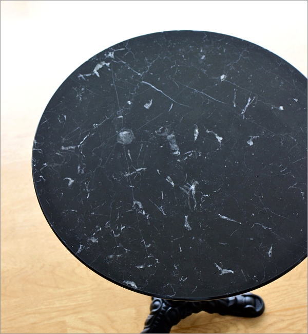 クラシックな大理石テーブル BK(3)