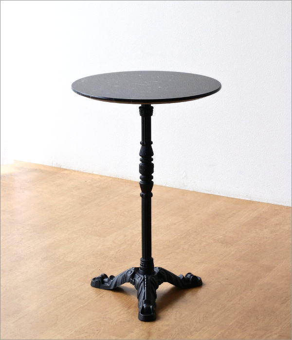 クラシックな大理石テーブル BK(6)