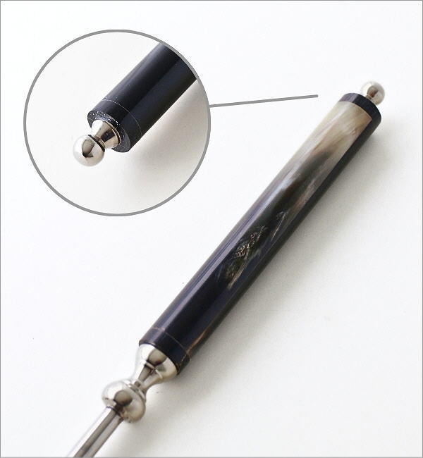 靴べら 真鍮 おしゃれ 玄関 ブラス 金属製 天然素材 ナチュラル 水牛の