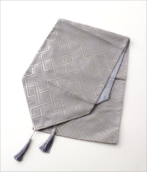 テーブルランナー・SVグレー(4)