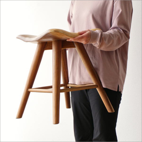 ウッドラギッドスツール(8)