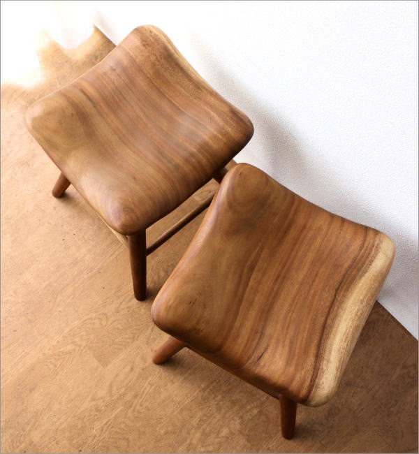 ウッドラギッドスツール(9)