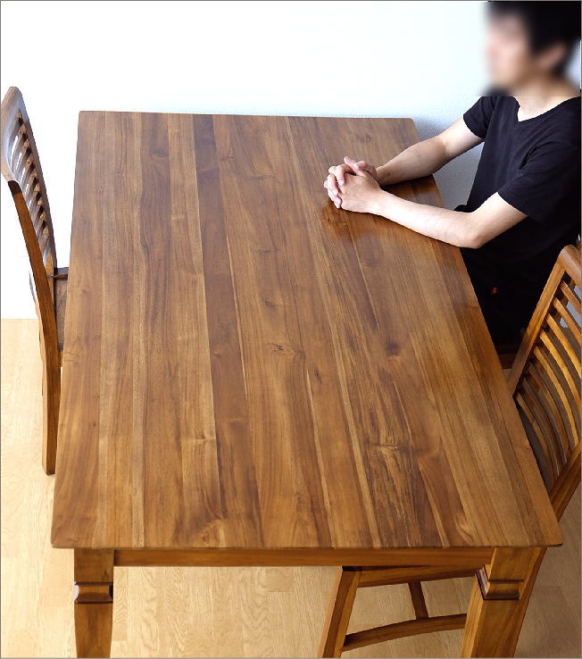 無垢 ダイニングテーブル 幅135cm(1)