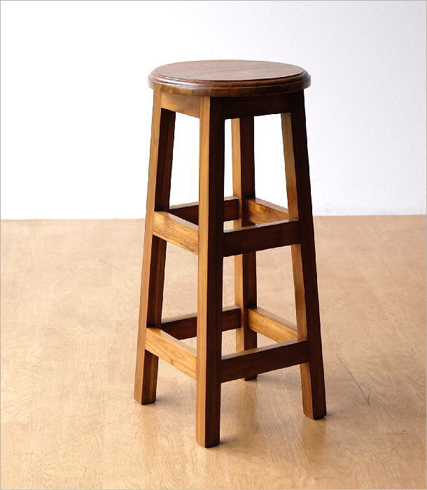 チークキッチンハイスツール(5)