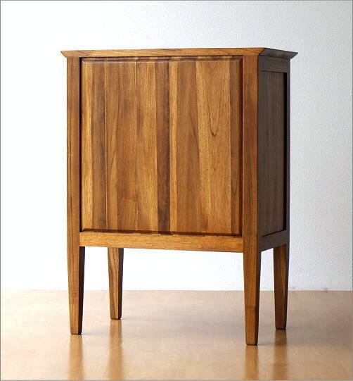 チェスト チーク 無垢材 3段 引き出し 幅60 高さ80 チークチェスト60