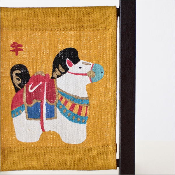 ミニ木枠フレーム 干支午(2)