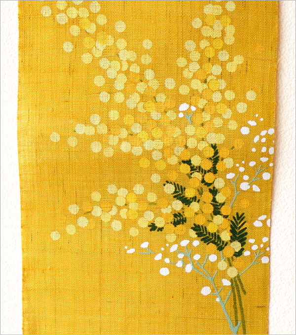 和みタペストリー ミモザ(3)