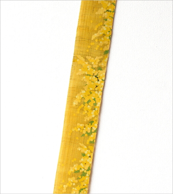 細タペストリー「陽だまりミモザ」(3)