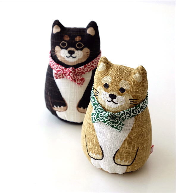犬 いぬ 置物 オブジェ かわいい 手染め 和風 インテリア 雑貨 麻人形 柴犬2タイプ Wlj7479 ギギliving 犬 いぬ 置物 オブジェ かわいい 手染め 和風 インテリア 雑貨 麻人形 柴犬2タイプ Wlj7479 ギギliving
