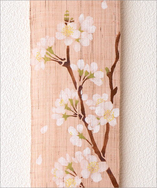 細タペストリー 桜(3)
