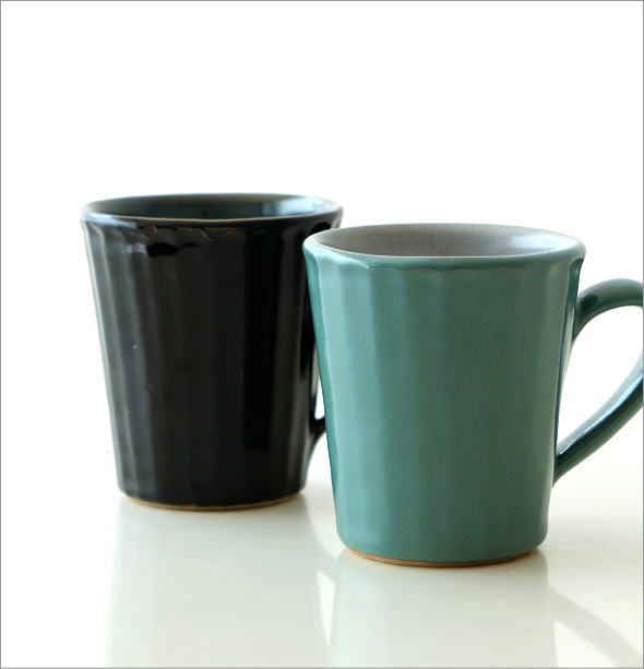 カラー鎬マグカップ 2カラー(1)