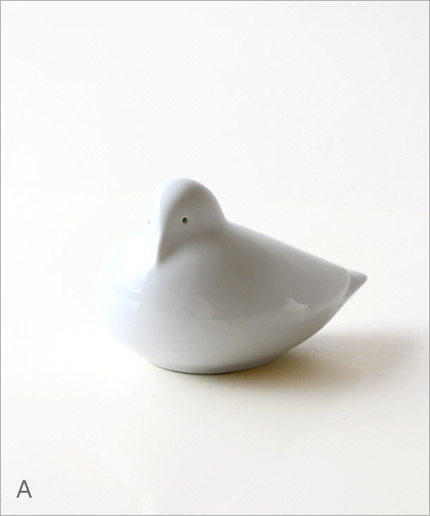 ハトの容器オブジェ 2カラー(5)