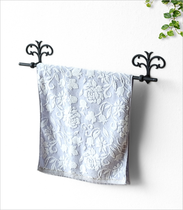真鍮の TOWEL BAR フィオーレ 2カラー(2)